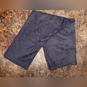 Fabletics high-wasted Capri leggings purple snake skin